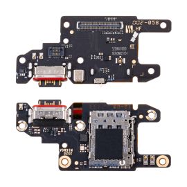 Плата нижняя для Xiaomi 23122PCD1G на системный разъем, разъем Sim-карты и микрофон (оригинал)