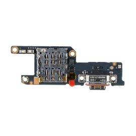 Плата нижняя для Xiaomi 25080RABDG на системный разъем, разъем Sim-карты и микрофон (оригинал)