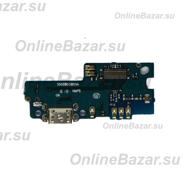 Плата нижняя для Xiaomi Mi Max на системный разъем и микрофон ― OnlineBazar.su