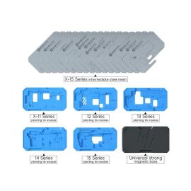 Платформа для реболлинга Mijing Z20 Pro (в комплекте межплатные трафареты) для iPhone X–15 Pro Max