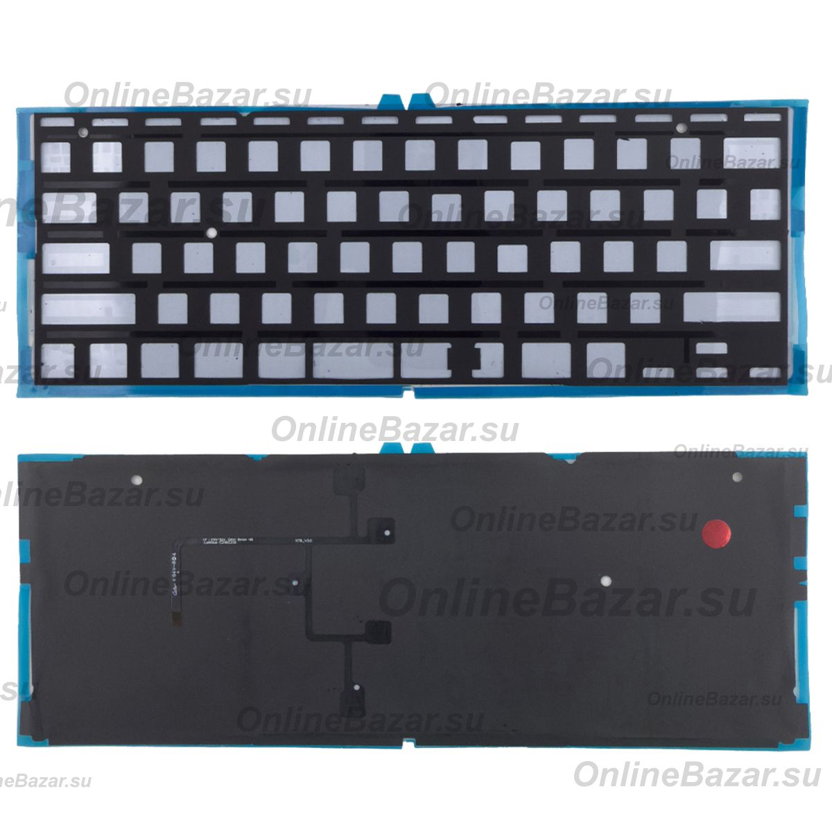 Подсветка клавиатуры для ноутбука Apple MacBook Air 11 (A1465) (2011-2015, прямой Enter RU) ― OnlineBazar.su