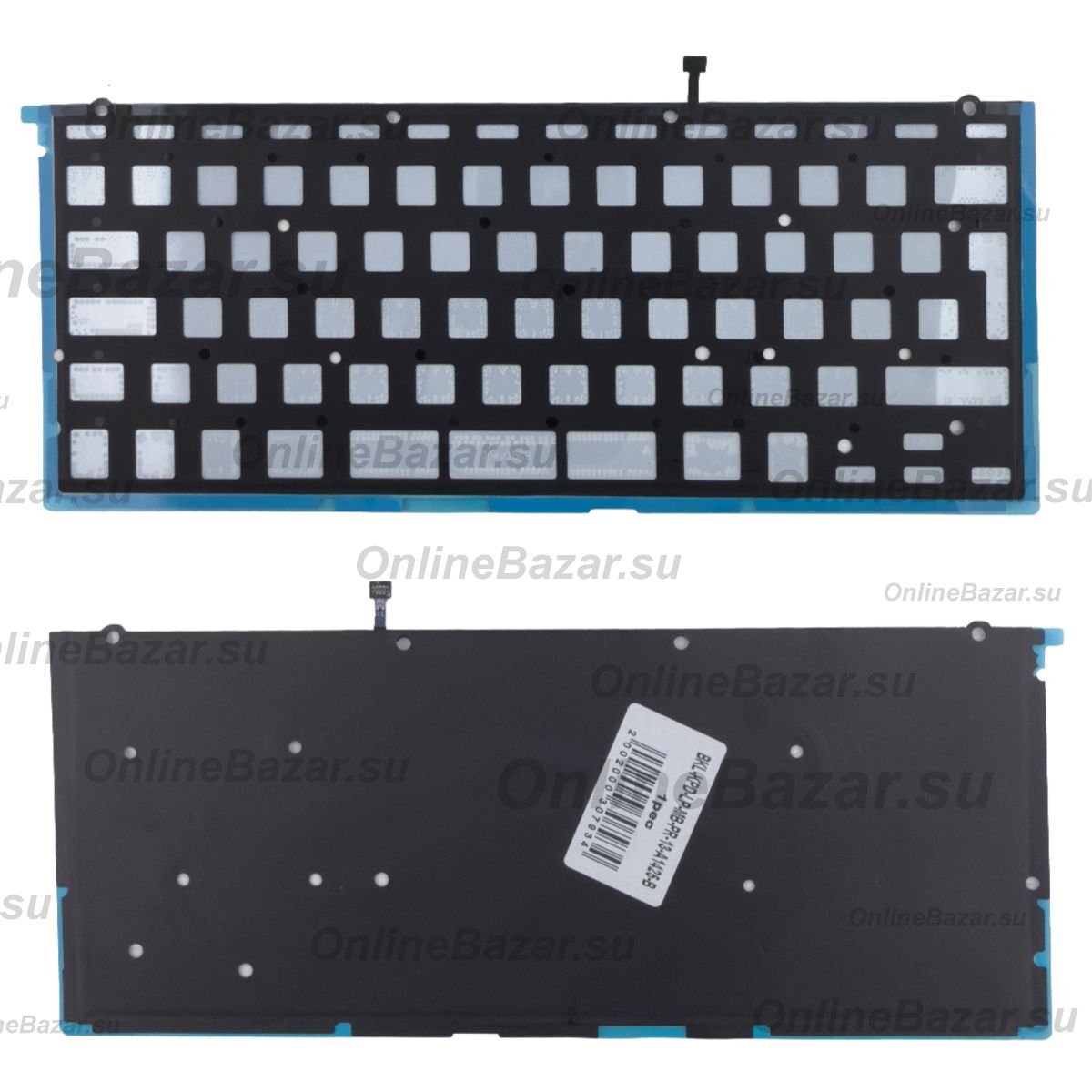 Подсветка клавиатуры для ноутбука Apple MacBook Pro 13 (A1425) (2012-2013, Г-образный Enter RU) ― OnlineBazar.su