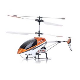 Радиоуправляемый Вертолет SUPER 3D <бело-оранжевый>