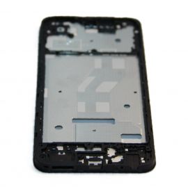 Рамка дисплея для Tecno Spark Go 2 (KM4) <черный>