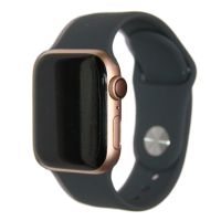 Ремешки для Apple Watch Series 6 (40 mm) Sport Band силиконовый (размер L) <темно-серый> ― OnlineBazar.su