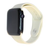 Ремешки для Apple Watch Series 7 (45 mm) Sport Band силиконовый (размер L) <слоновая кость> ― OnlineBazar.su