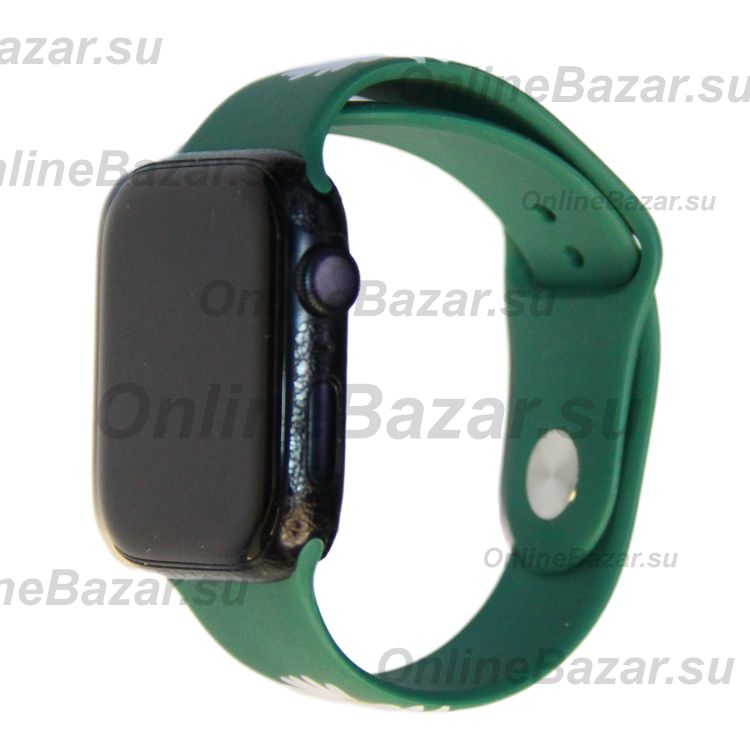 Ремешки для Apple Watch Series 3 (38 mm) силиконовый (рис. 001) ― OnlineBazar.su
