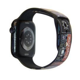 Ремешки для Apple Watch Series 1 (38 mm) силиконовый (рис. 022)