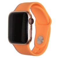 Ремешки для Apple Watch Series 2 (38 mm) Sport Band силиконовый (размер S) <свежая папайя> ― OnlineBazar.su