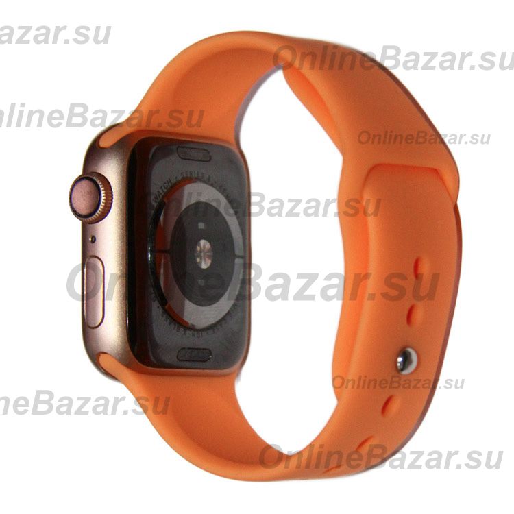Ремешки для Apple Watch Series 2 (38 mm) Sport Band силиконовый (размер S) <свежая папайя> ― OnlineBazar.su