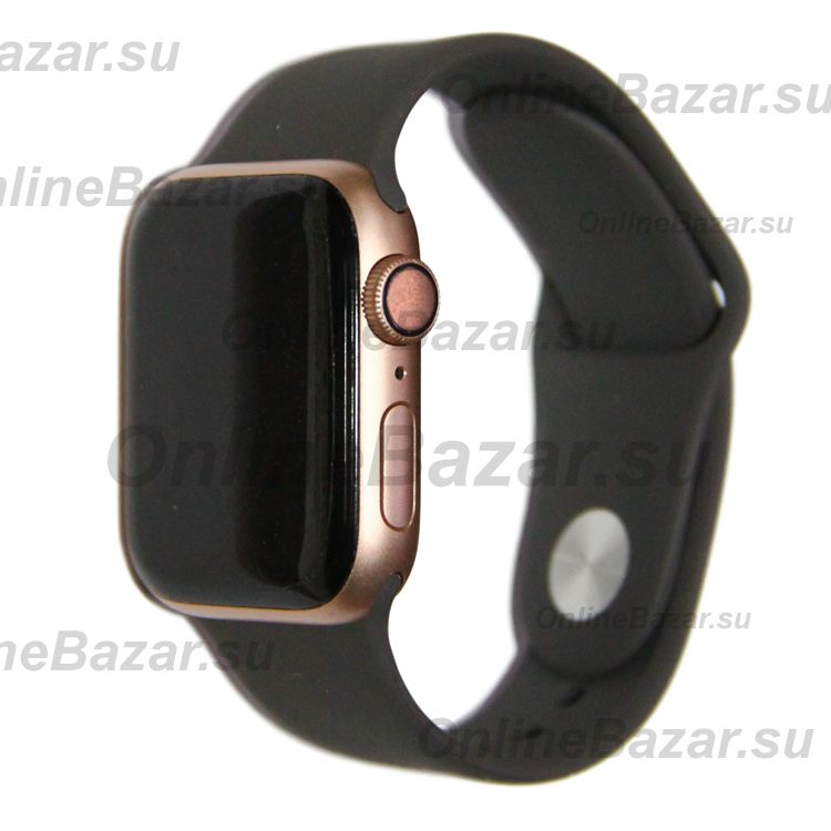 Ремешки для Apple Watch SE (40 mm) Sport Band силиконовый (размер S) <шоколадный> ― OnlineBazar.su