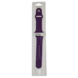 Ремешки для Apple Watch Series 7 (45 mm) Sport Band силиконовый (размер L) <пурпурный>