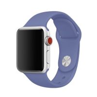 Ремешки для Apple Watch Series 2 (38 mm) Sport Band силиконовый (размер L) <лавандовый> ― OnlineBazar.su