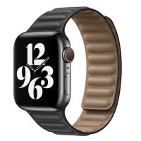 Ремешок для Apple Watch Series 8 (45 mm) силиконовый на магните №2 <черный> ― OnlineBazar.su