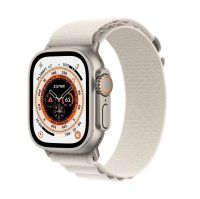 Ремешок для Apple Watch Series 8 (45 mm) Alpine Loop текстиль <белый> ― OnlineBazar.su