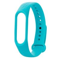Ремешок для Xiaomi Mi Band 3 силиконовый Рельеф <темно-зеленый> ― OnlineBazar.su