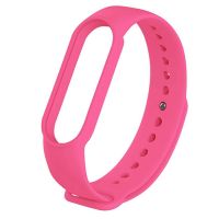 Ремешок для Xiaomi Mi Band 6 силиконовый <розовый> ― OnlineBazar.su