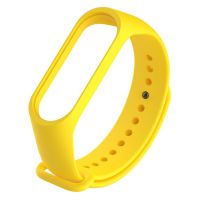 Ремешок для Xiaomi Mi Band 6 силиконовый <желтый> ― OnlineBazar.su