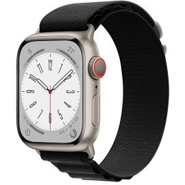 Ремешок для Apple Watch Series 6 (40 mm) Alpine Loop текстиль <черный>