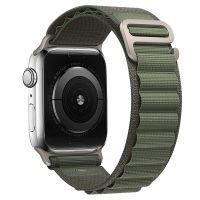 Ремешок для Apple Watch Series 3 (38 mm) Alpine Loop текстиль <зеленый> ― OnlineBazar.su
