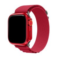 Ремешок для Apple Watch Series 8 (45 mm) Alpine Loop текстиль <красный> ― OnlineBazar.su