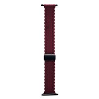 Ремешок для Apple Watch Series 8 (45 mm) Lace силиконовый <бордовый> ― OnlineBazar.su