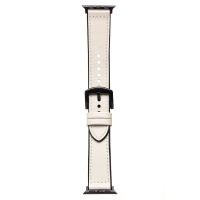 Ремешок для Apple Watch Series 3 (42 mm) экокожа <белый> ― OnlineBazar.su