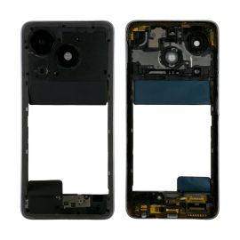 Средняя часть корпуса для Tecno Spark 20C (BG7n) <серебристый>