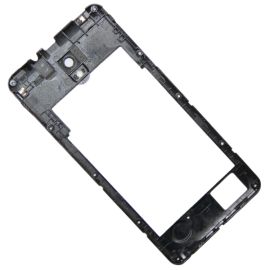 Средняя часть корпуса для DEXP Ixion ES550 Soul 3 Pro в сборе с антеннами и стеклом камеры <черный> (оригинал)