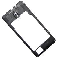 Средняя часть корпуса для DEXP Ixion ES550 Soul 3 Pro в сборе с антеннами и стеклом камеры <черный> (оригинал) ― OnlineBazar.su