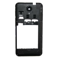 Средняя часть корпуса для Prestigio MultiPhone 3450 DUO в сборе со стеклом камеры, антеннами и динамиком <черный> (оригинал)  ― OnlineBazar.su