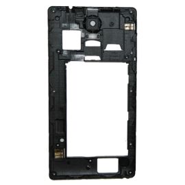 Средняя часть корпуса для Prestigio Wize D3 (PSP3505) со стеклом камеры и антеннами <черный> (оригинал) 