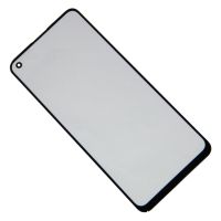 Стекло для Realme 8 в сборе с OCA пленкой <черный> ― OnlineBazar.su