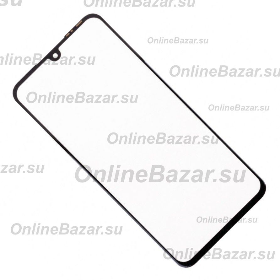 Стекло для Tecno Pova 4 Pro (LG8n) в сборе с OCA пленкой <черный> ― OnlineBazar.su