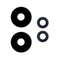 Стекло камеры для Infinix Note 30i (X6716) (комплект 4 шт.) <черный> ― OnlineBazar.su