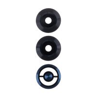 Стекло камеры для Infinix Smart 8 Plus (X6526) (комплект 3 шт.) <черный>  ― OnlineBazar.su