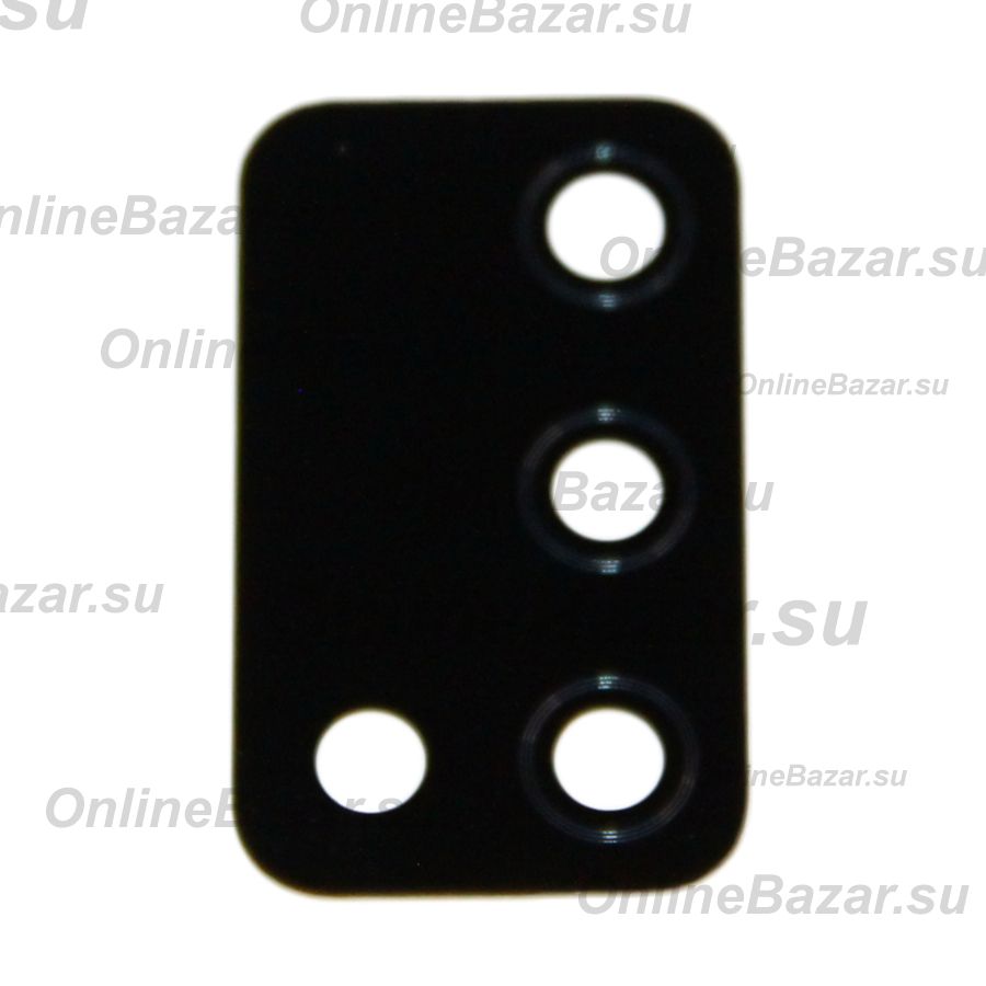 Стекло камеры для Samsung SM-A025F (Galaxy A02s) <черный> ― OnlineBazar.su