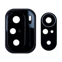 Стекло камеры для Xiaomi M2012K11AG в сборе с рамкой <черный> ― OnlineBazar.su