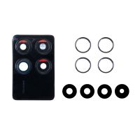 Стекло камеры для Xiaomi 2311DRK48G в сборе с рамкой <черный> ― OnlineBazar.su