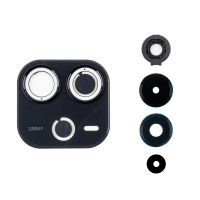 Стекло камеры для Xiaomi Redmi Note 14 в сборе с рамкой <черный> ― OnlineBazar.su