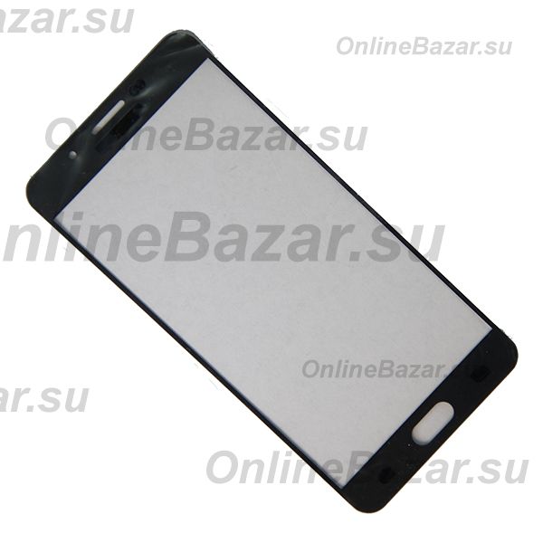 Стекло для Samsung SM-A710F (Galaxy A7 2016) <черный> ― OnlineBazar.su
