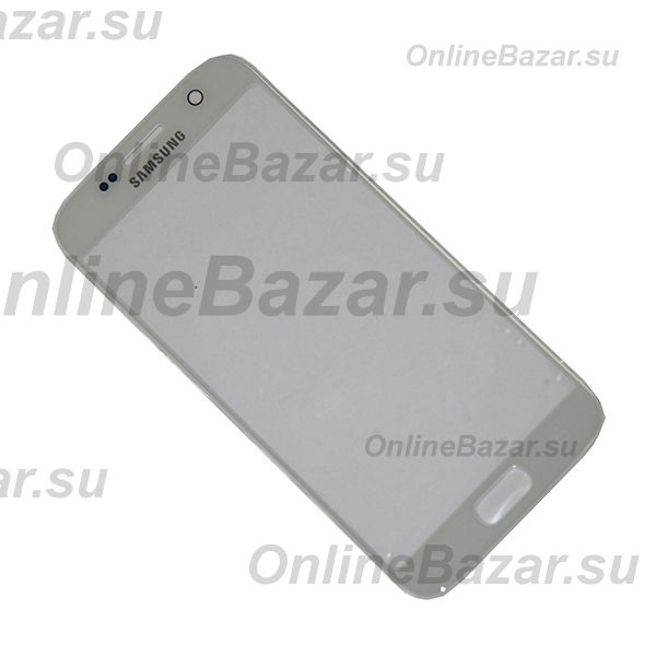 Стекло для Samsung SM-G930F (Galaxy S7) <белый> ― OnlineBazar.su