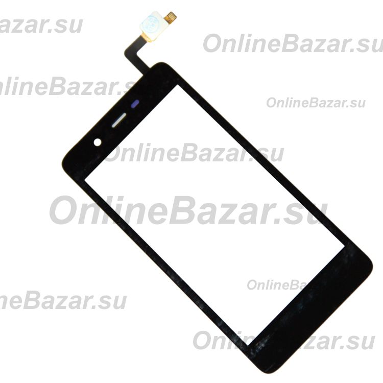 Тачскрин для Micromax Q4101 (Bolt Warrior 1 Plus) <черный> ― OnlineBazar.su