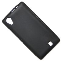 Чехол Теле2 Midi силиконовый матовый <черный> ― OnlineBazar.su