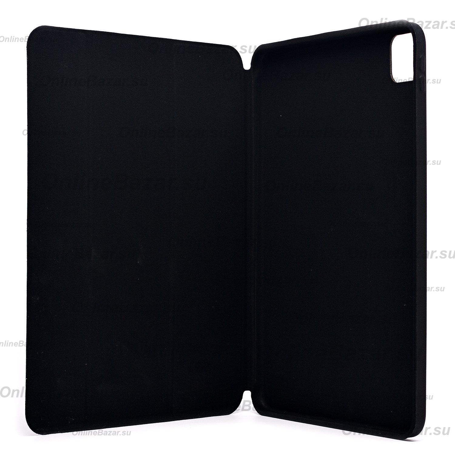 Чехол для Apple iPad Pro 5 11.0 (2022) кожзам + смарт панель <черный> ― OnlineBazar.su