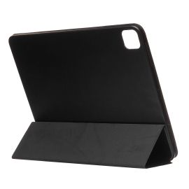 Чехол для Apple iPad Pro 12.9 (2020) кожзам + смарт панель <черный>
