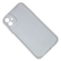 Чехол для Apple iPhone 11 силиконовый ультратонкий с закрытой камерой <прозрачный> ― OnlineBazar.su