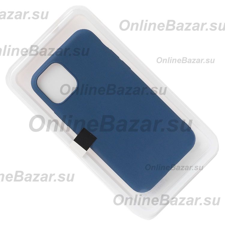 Чехол для Apple iPhone 11 Pro силиконовый Soft Touch 2 <синий> ― OnlineBazar.su