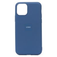 Чехол для Apple iPhone 11 Pro Max силиконовый Soft Touch 2 <синий> (премиум) ― OnlineBazar.su