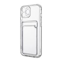 Чехол для Apple iPhone 11 Pro Max PromiseMobile силиконовый с картхолдером <прозрачный> ― OnlineBazar.su